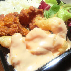 えびから弁当(えびマヨ&からあげ)
